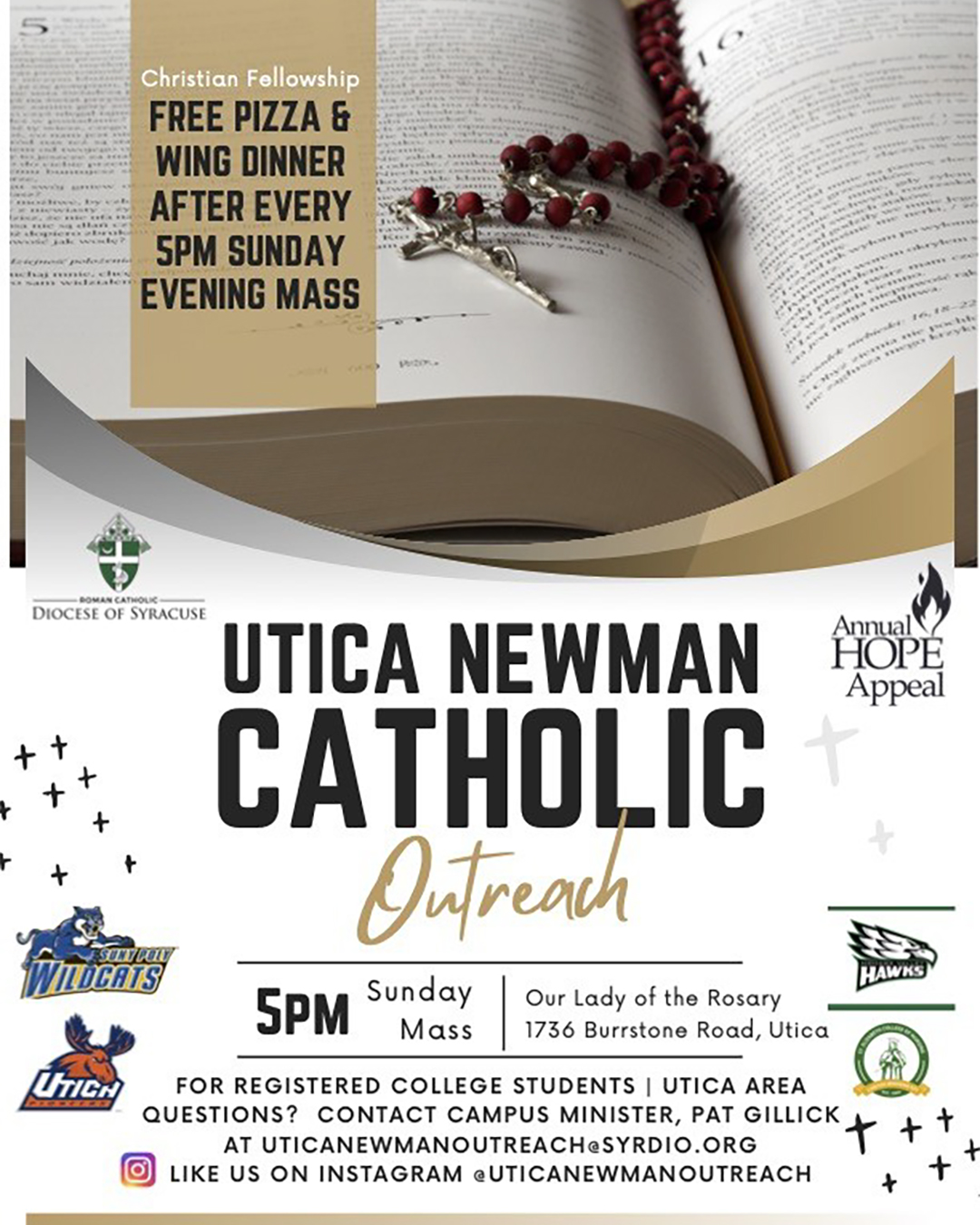 Utica Newman Catholic Outreach                                                                                                                                                                                                                                                                              