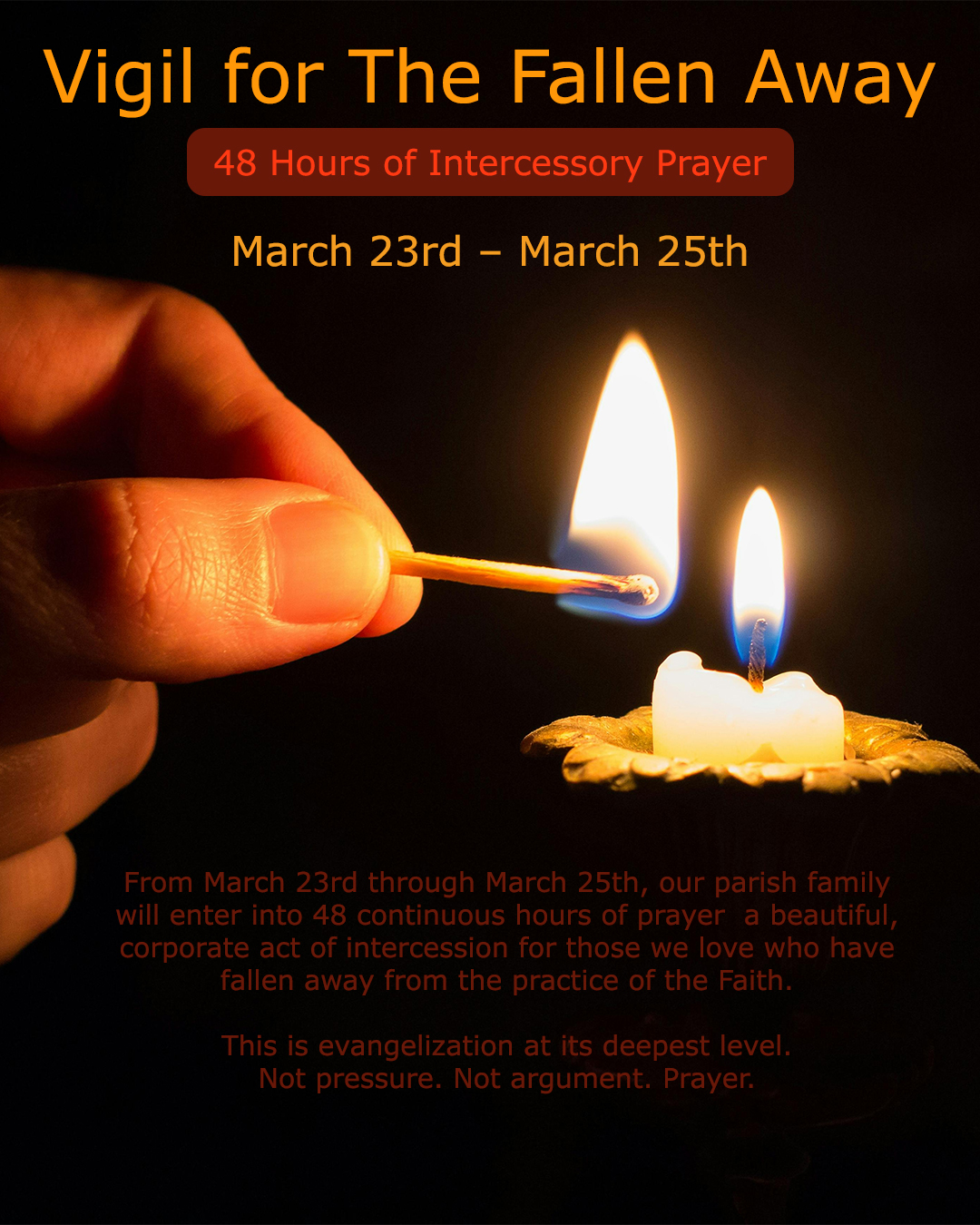 Vigil for The Fallen Away                                                                                                                                                                                                                                                                                   