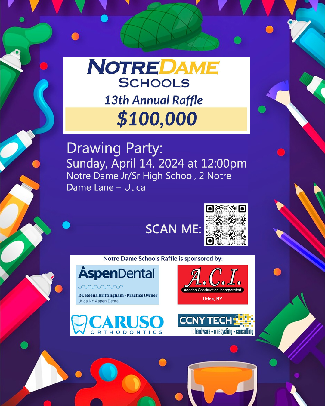 Notre Dame School Raffle                                                                                                                                                                                                                                                                                    