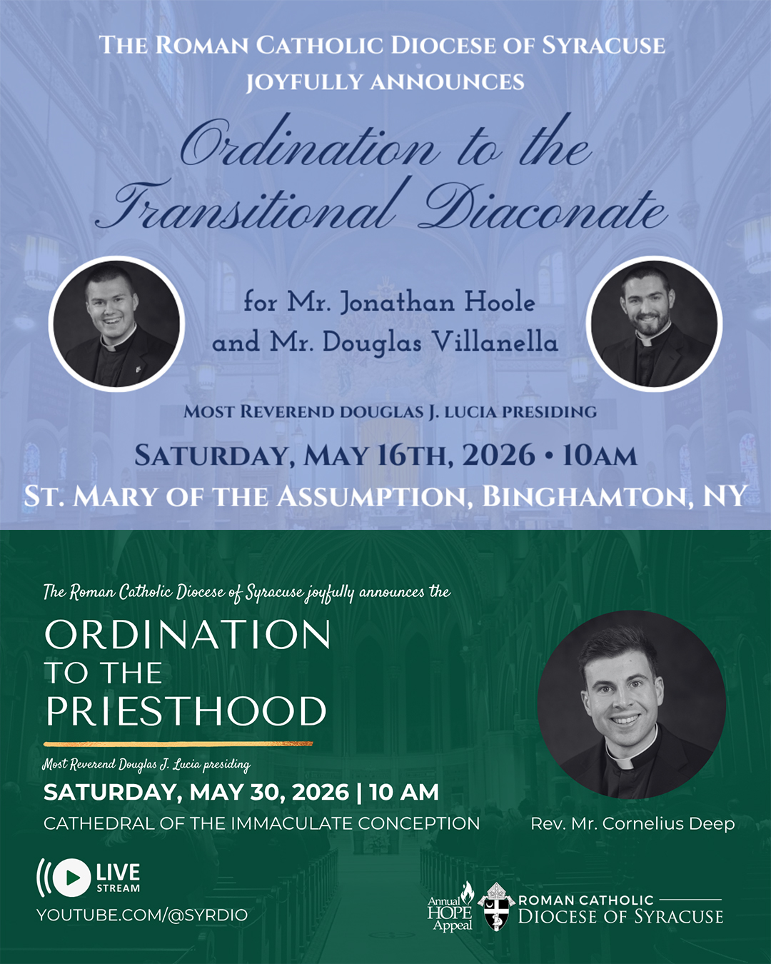 Ordination to the Transitional                                                                                                                                                                                                                                                                              